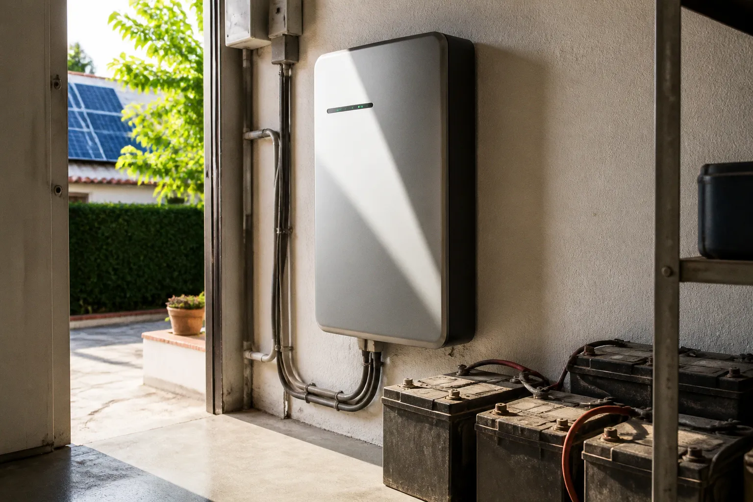 Baterías solares en casa: el cambio antes y después