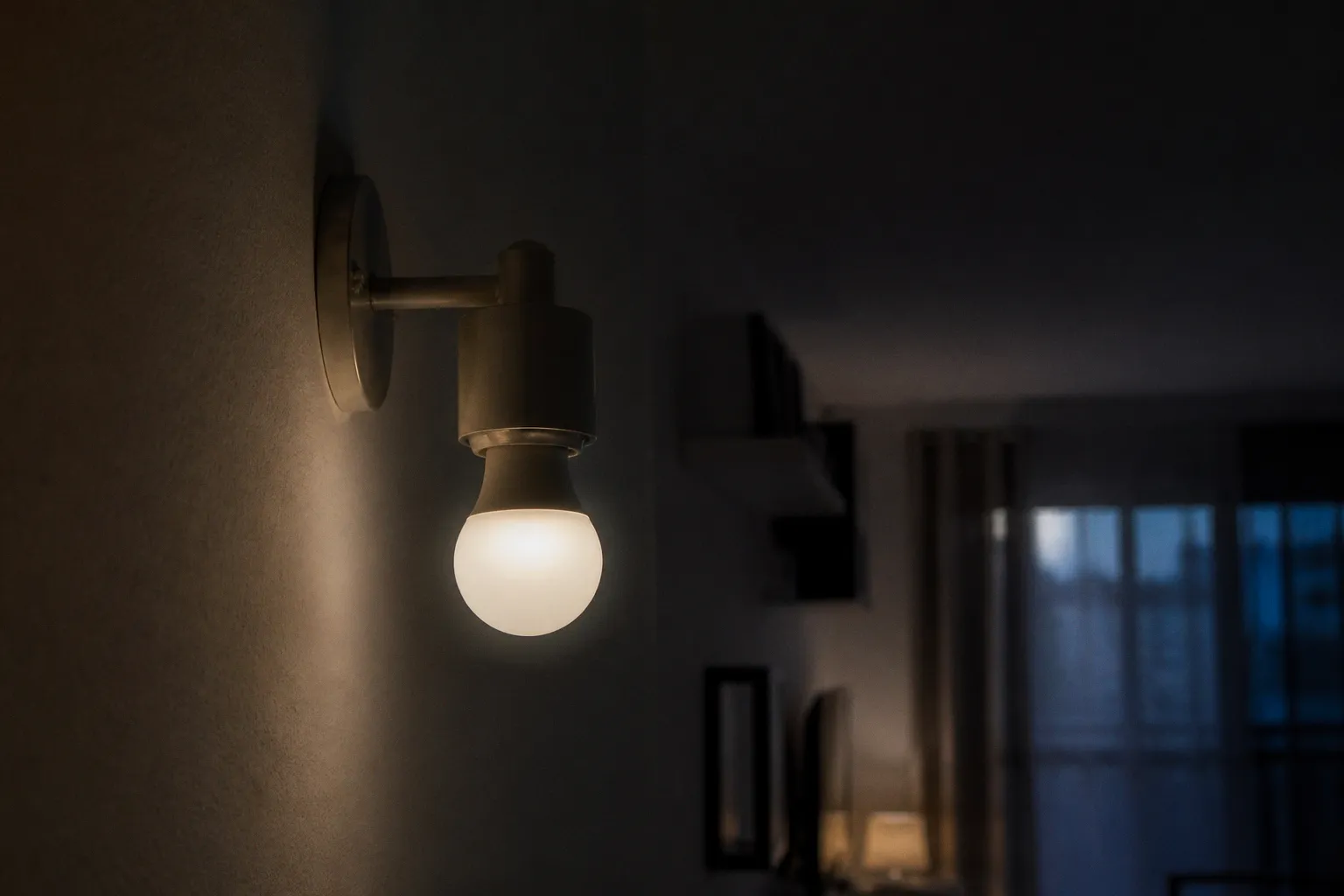 Bombillas LED que no se apagan del todo: solución rápida