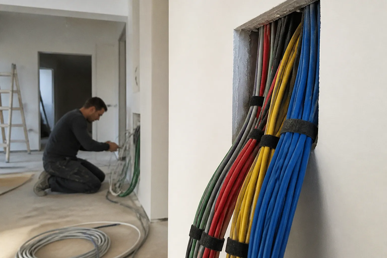 Cableado estructurado en domótica: etapas del proyecto