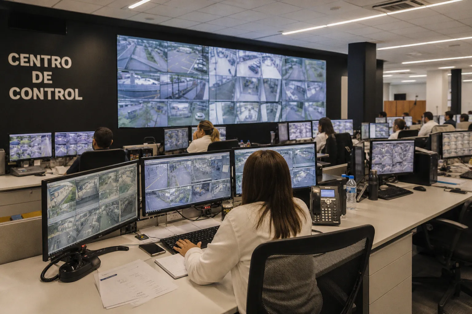 Cómo la gestión centralizada optimiza la seguridad operativa en grandes superficies