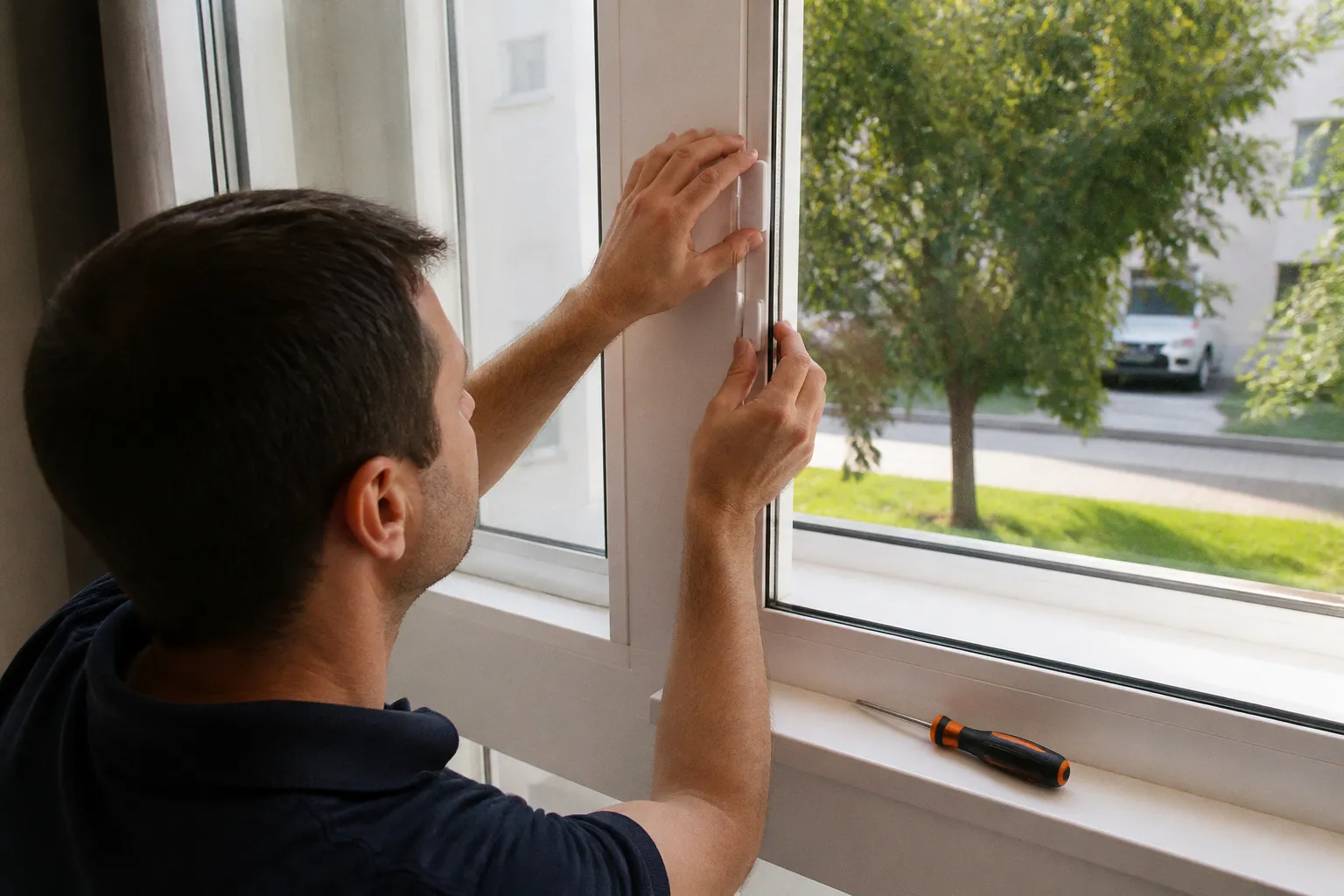 Contactos magnéticos: fases para su montaje en ventanas