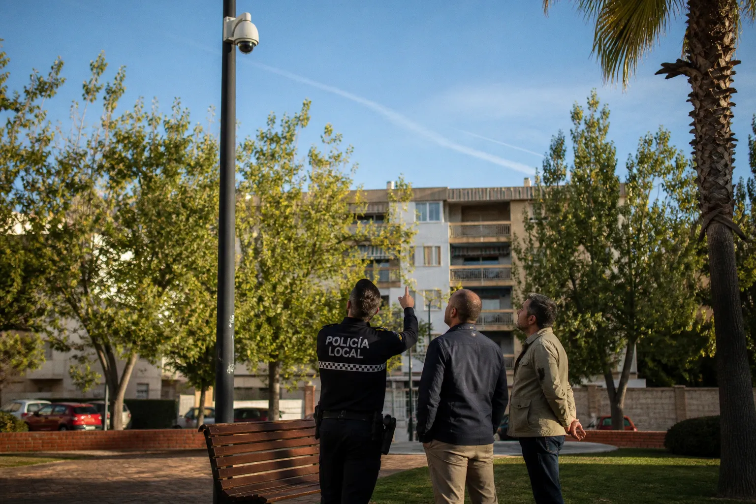 Maracena refuerza la seguridad en la plaza Al-Ándalus con nuevas cámaras de videovigilancia
