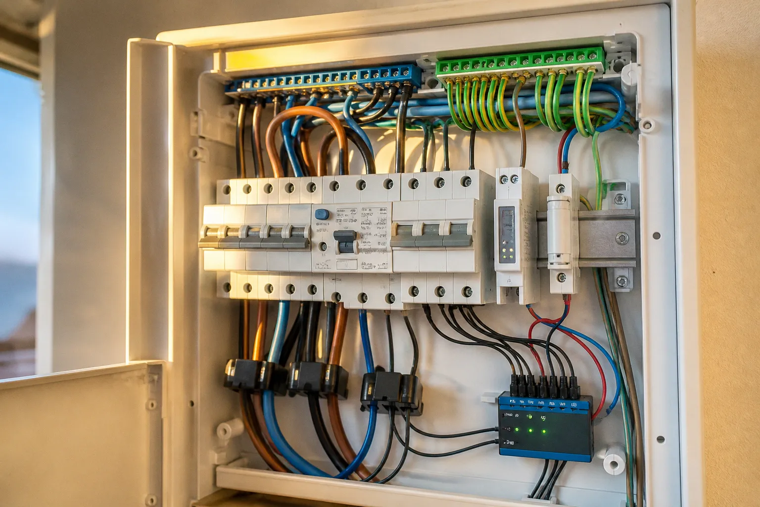 Monitores de consumo eléctrico: guía de montaje en cuadro