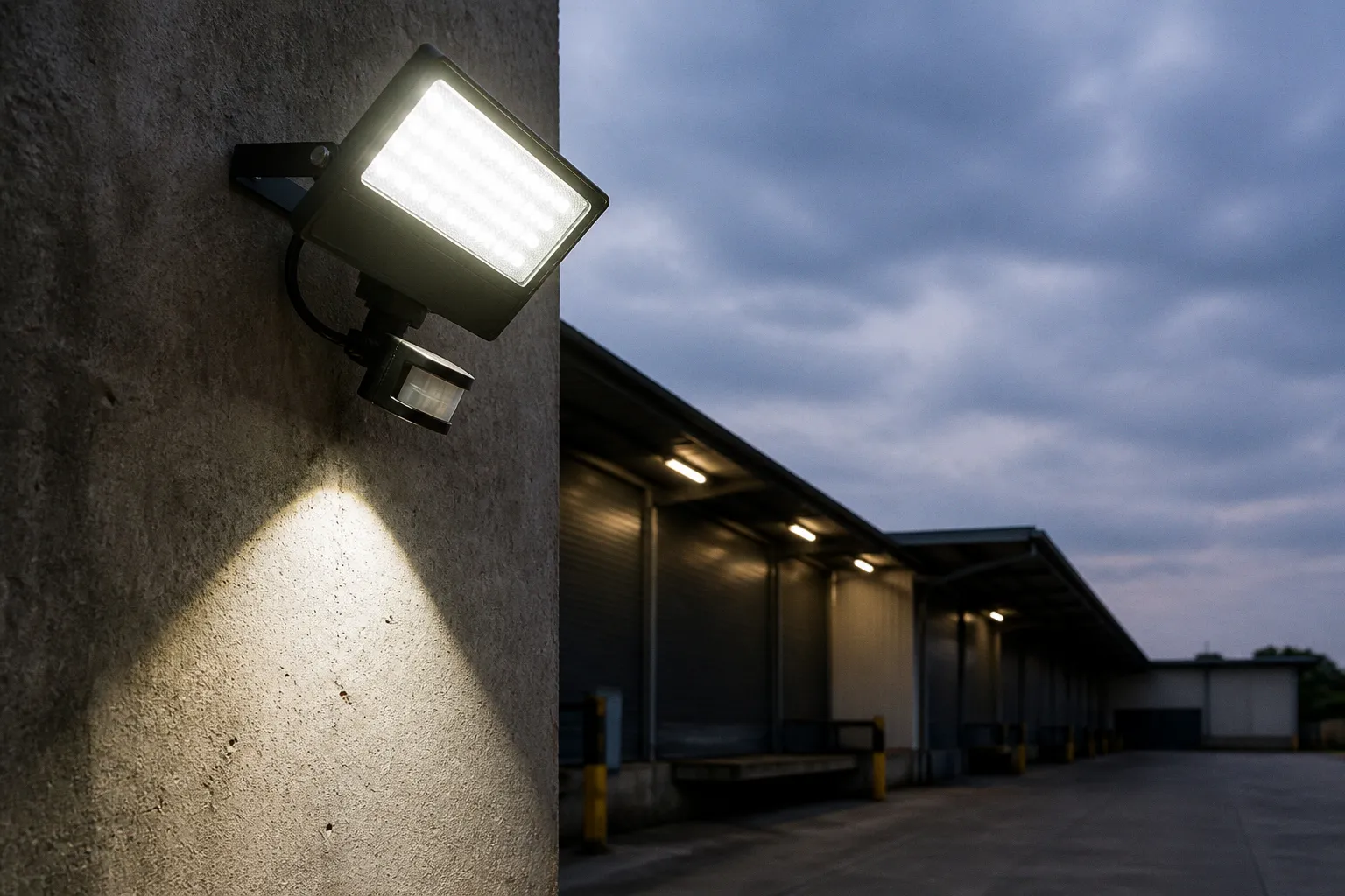 Proyectores LED exteriores: ahorro y control automatizado