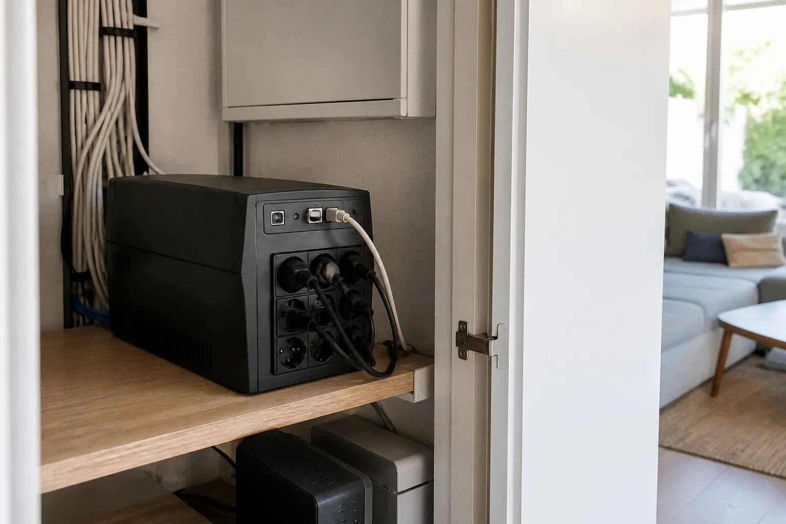 SAI para el hogar inteligente: plan de instalación