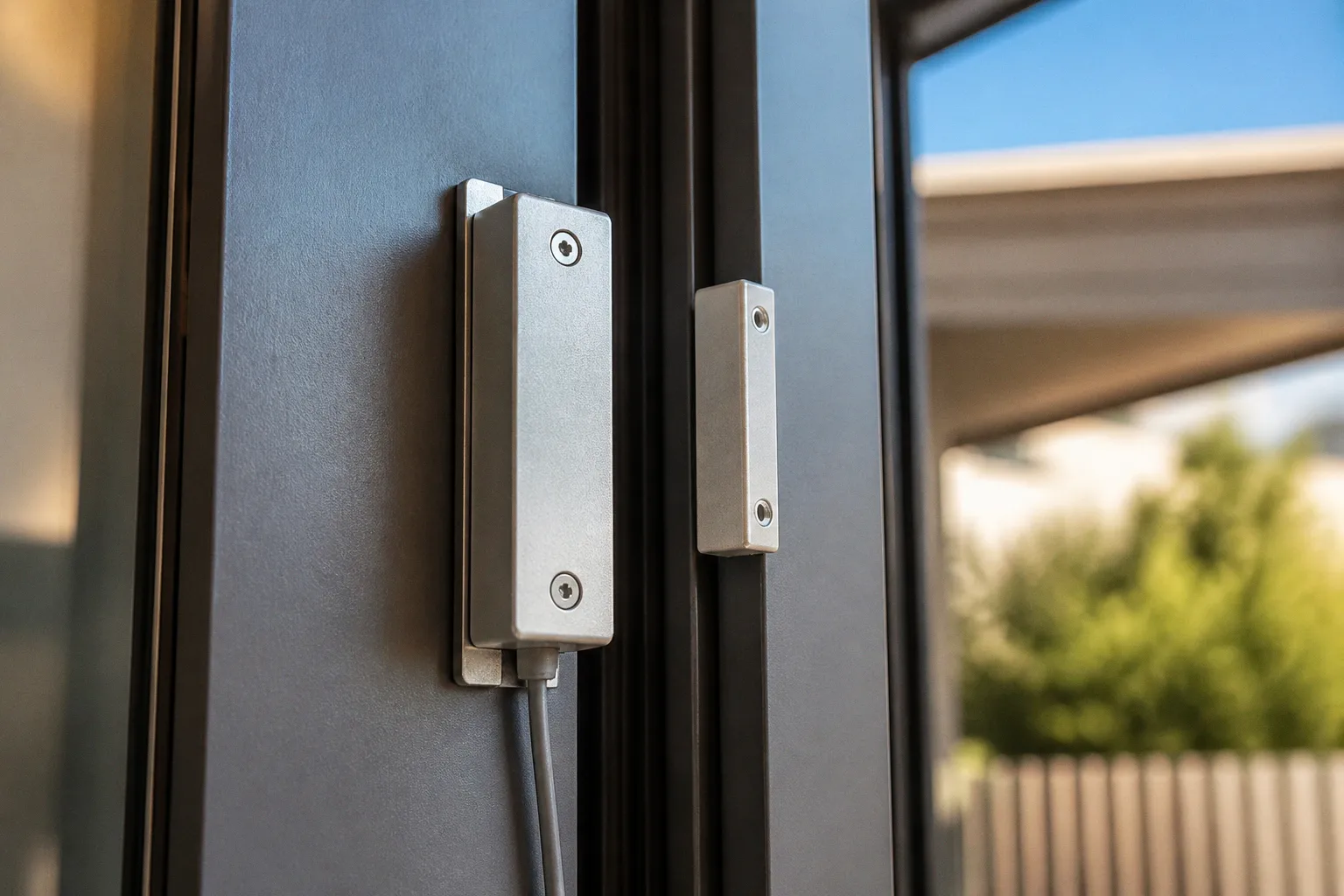 Sensores magnéticos en puertas desalineadas: ajuste rápido